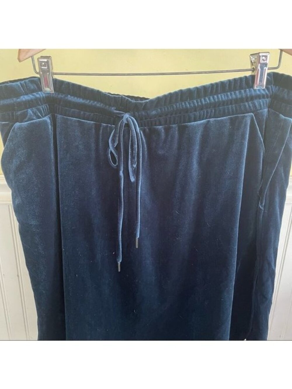 Torrid Blue Velvet Skirt With Pockets & Drawstring Size 2X - Picture 2 of 6